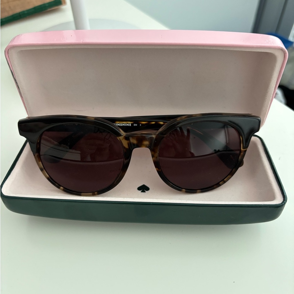 Tortoise Shell Sunglasses - image 1